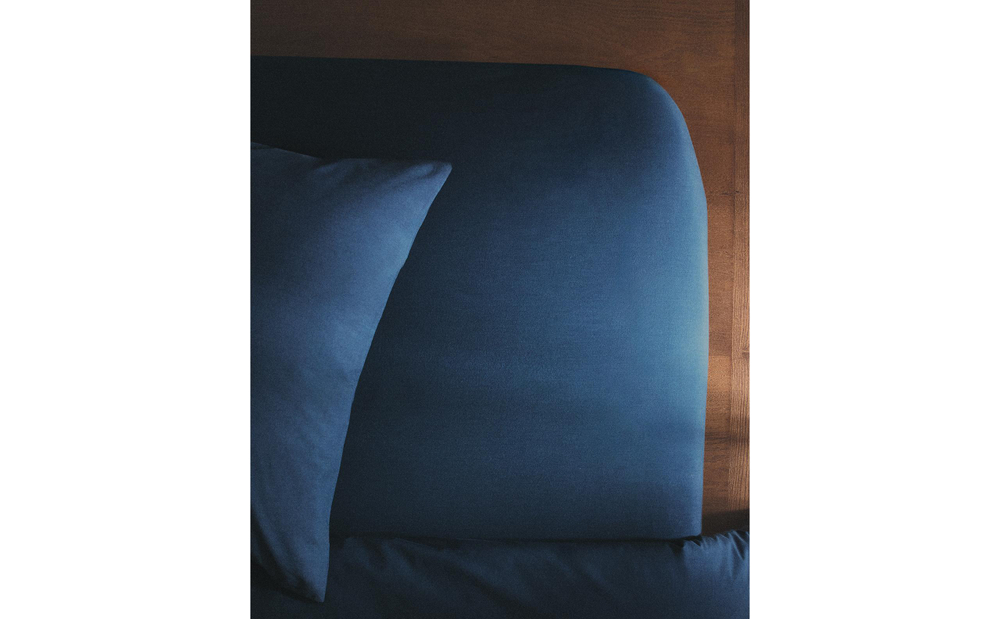 Простыня на резинке Zara Home перкаль, хлопок 100%, однотонный, 2100/900