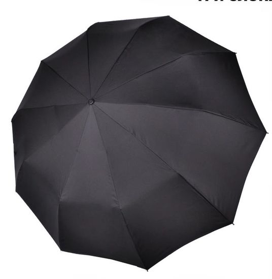Мужской зонт Три Слона Чёрный Полный автомат 770