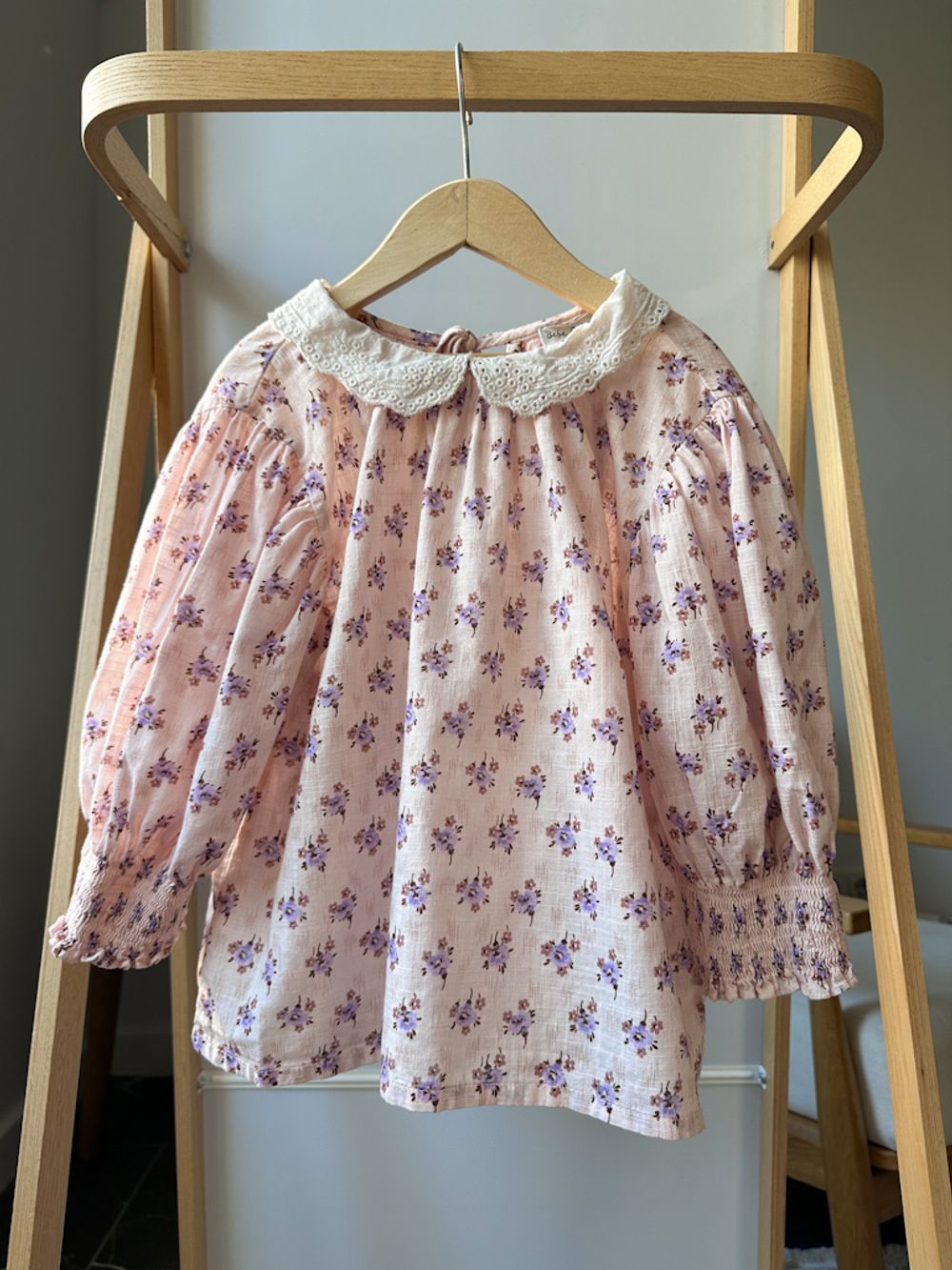 Хлопковая блузка Bebe Organic, 104