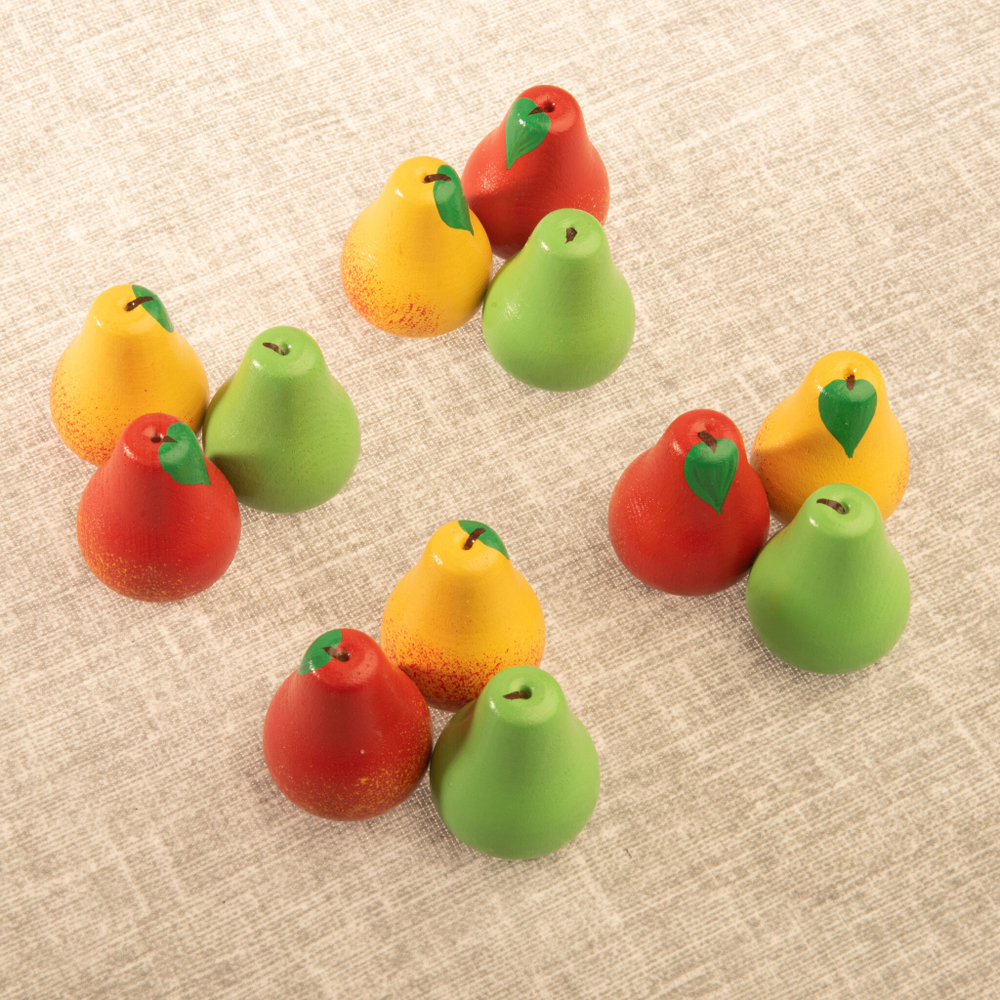 Счетный материал «12 груш» в мешочке, Леснушки