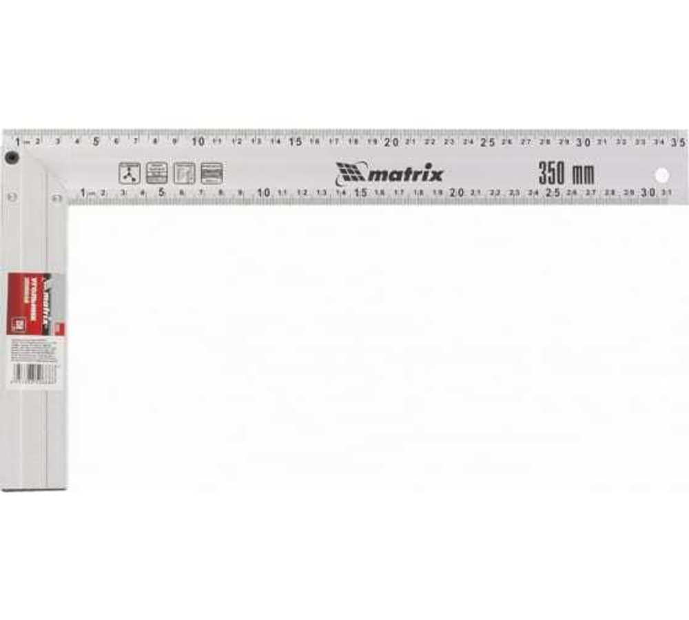 УГОЛЬНИК АЛЮМИНИЕВЫЙ MATRIX 350ММ 32473
