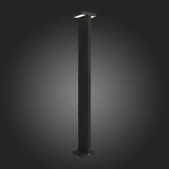 SL095.445.02 Светильник уличный наземный ST-Luce Черный/Черный LED 2*6W 4000K DISTESA