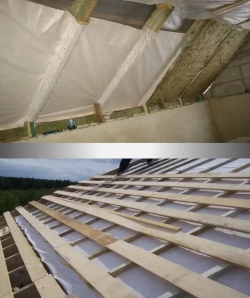 Пароизоляция SUPERSPAN B (70 кв.м.)/ Паровой барьер для стен