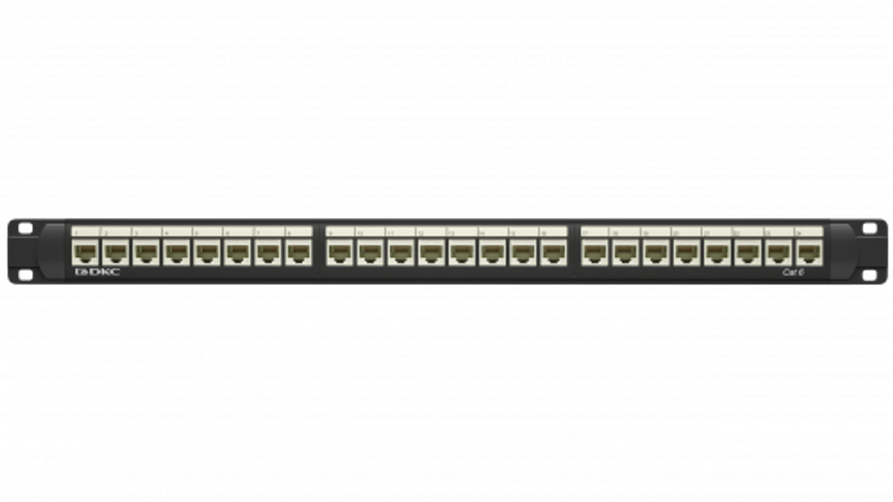 Патч-панель  DKC RN6PPU24