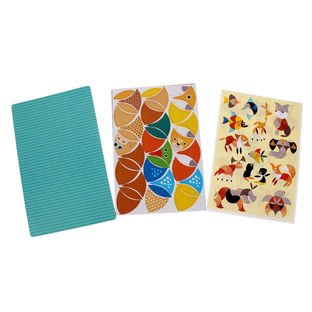 Мозаика магнитная "Зоопарк" 78эл. (Т-Ц)