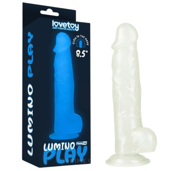 Фаллоимитатор светящийся в темноте Lumino Play (8,5")