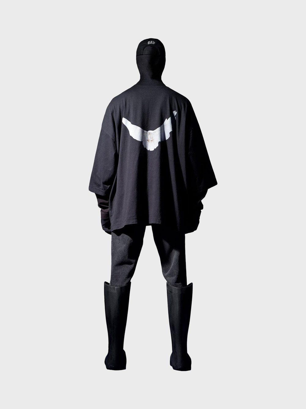 Футболка Yeezy Gap Engineered by Balenciaga Dove 3/4 Black
