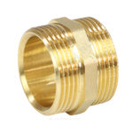 Ниппель латунь Ду 25 (1") НР LD LD.65.501.25