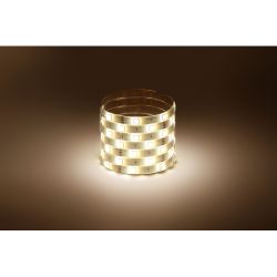 Светодиодная лента ЭРА узкая 5мм LS2835 9,6-120-12-4000K-IP20-1 year-5m нейтральный белый свет