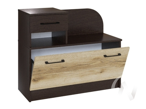 Тумба под обувь Прихожая Денвер (венге/дуб делано)