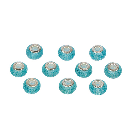 Бусина "Zlatka" из смолы, №04, RFB-14, 14 мм