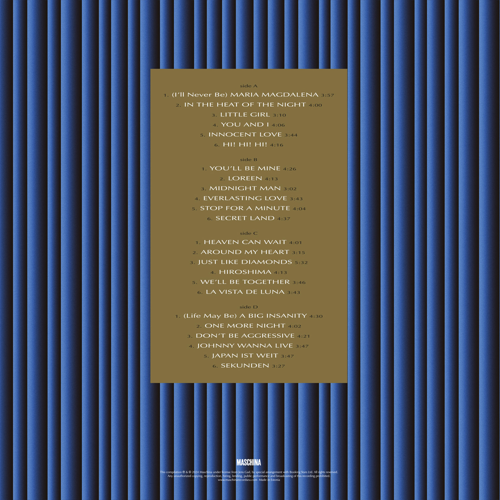 LP: Sandra — «The Very Best Of Sandra» (2023) [2LP Blue Moon Collector Edition Vinyl]