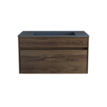 Тумба под раковину Vincea Chiara 800 подвесная, 1 выкатной ящик soft-close, C.Oak