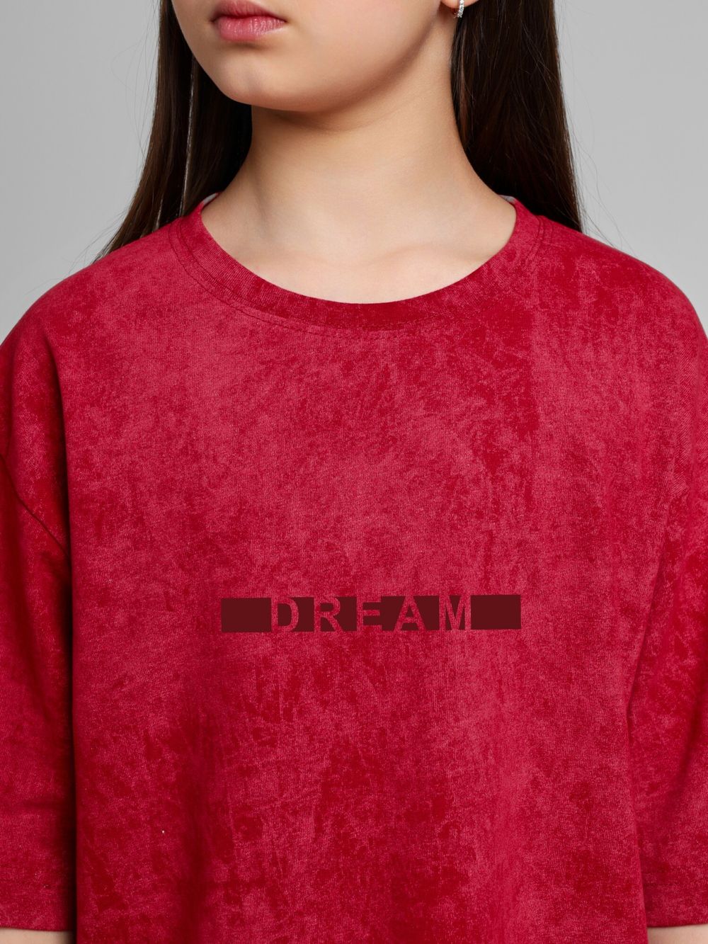 Фуфайка (футболка) для девочки Сидней-1 Виотекс БОРДОВЫЙ