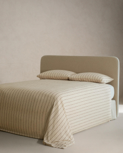 Пододеяльник Zara Home, лён 55%, хлопок 45%, в полоску, 6196/088