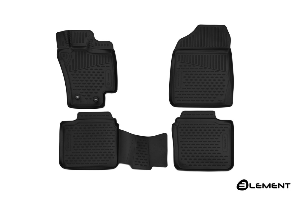 Коврики 3D в салон TOYOTA Allion/Premio (260) 4WD, 2012-2015, правый руль, сед., 4 шт. (полиуретан) ELEMENT3D48140210K