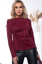 Лонгслив "Женевьева" (винный) Б7633 LT Collection