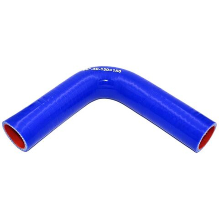 Патрубок Ф30 L150x150 угол 90