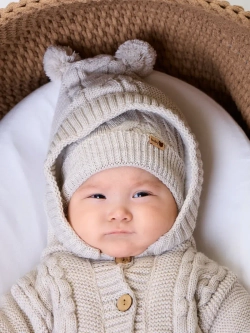 Конверт на выписку для новорожденных зимний