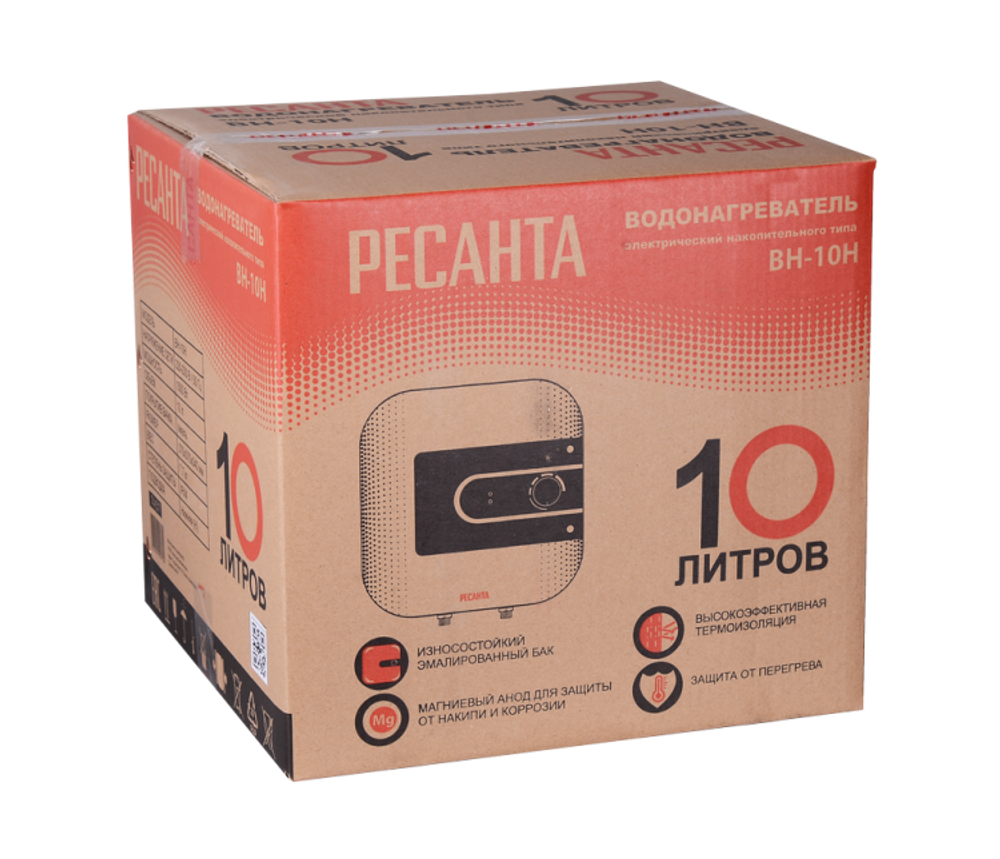 Водонагреватель накопительный ВН-10Н Ресанта