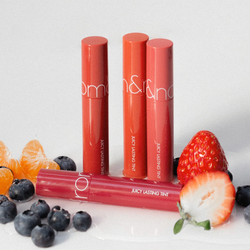 Тинт для губ с сияющим блеском ROM&ND Juicy Lasting Tint 06 Figfig