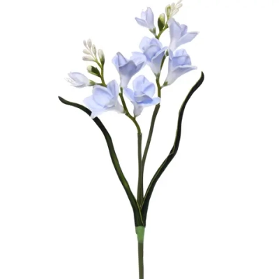 Цветок искусственный «Natur» 50см Орхидея голубая