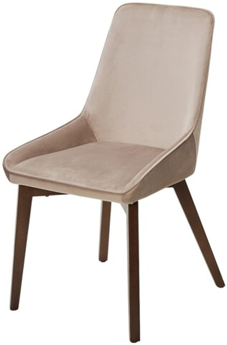 Стул М-City DISAUR Cristian Future-009 Латте, Велюр, Орех