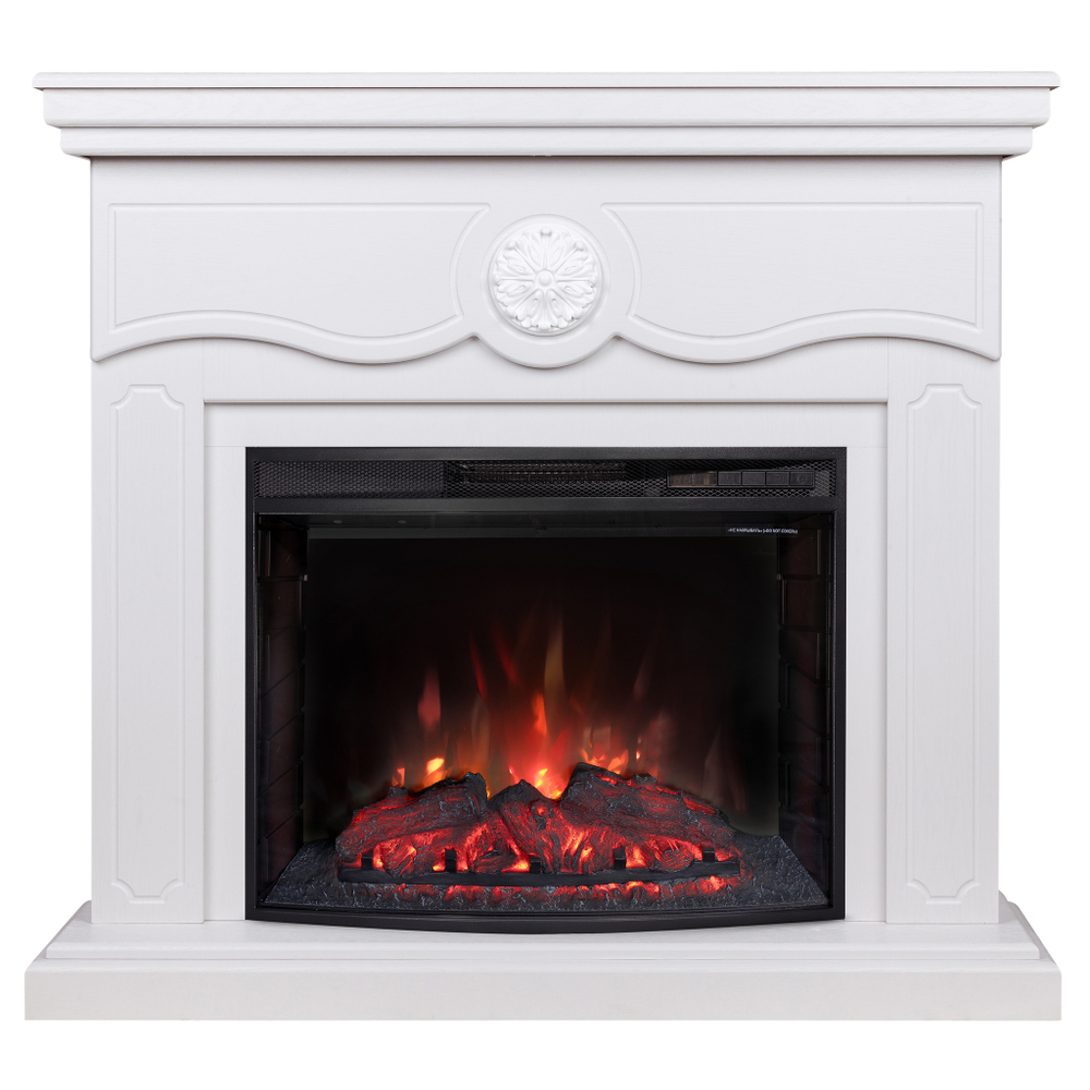 Каминокомплект Real Flame Raffaele 25,5 WT с очагом Evrika 25,5