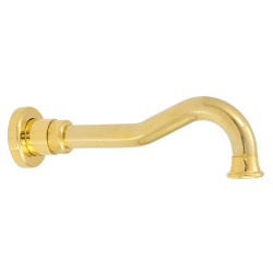 Излив для ванны Migliore Ricambi 17985 23 см. золото с отражателем