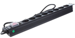 Блок розеток 19", 8 розеток TWT TWT-PDU19-16A8P-1.8