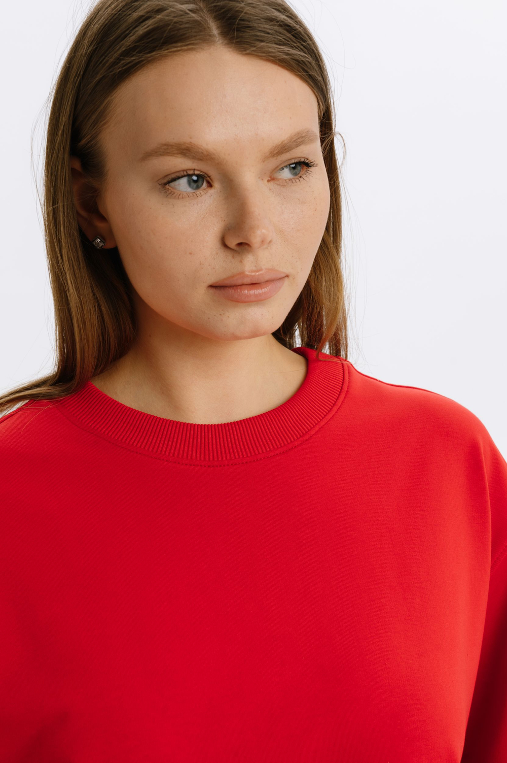 Футболка Mazzika Unisex Oversize OneSize, цвет красный