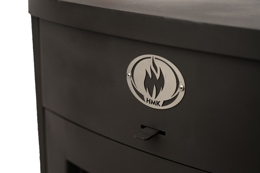 Печь-камин стальная "Сибирь" 10 кВт