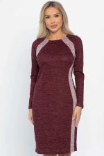 Платье трикотажное Елея (бордовое) П14589-10М LT Collection
