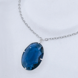 "Виана"  кулон в серебряном покрытии из коллекции "Голливуд" от Jenavi с замком карабин