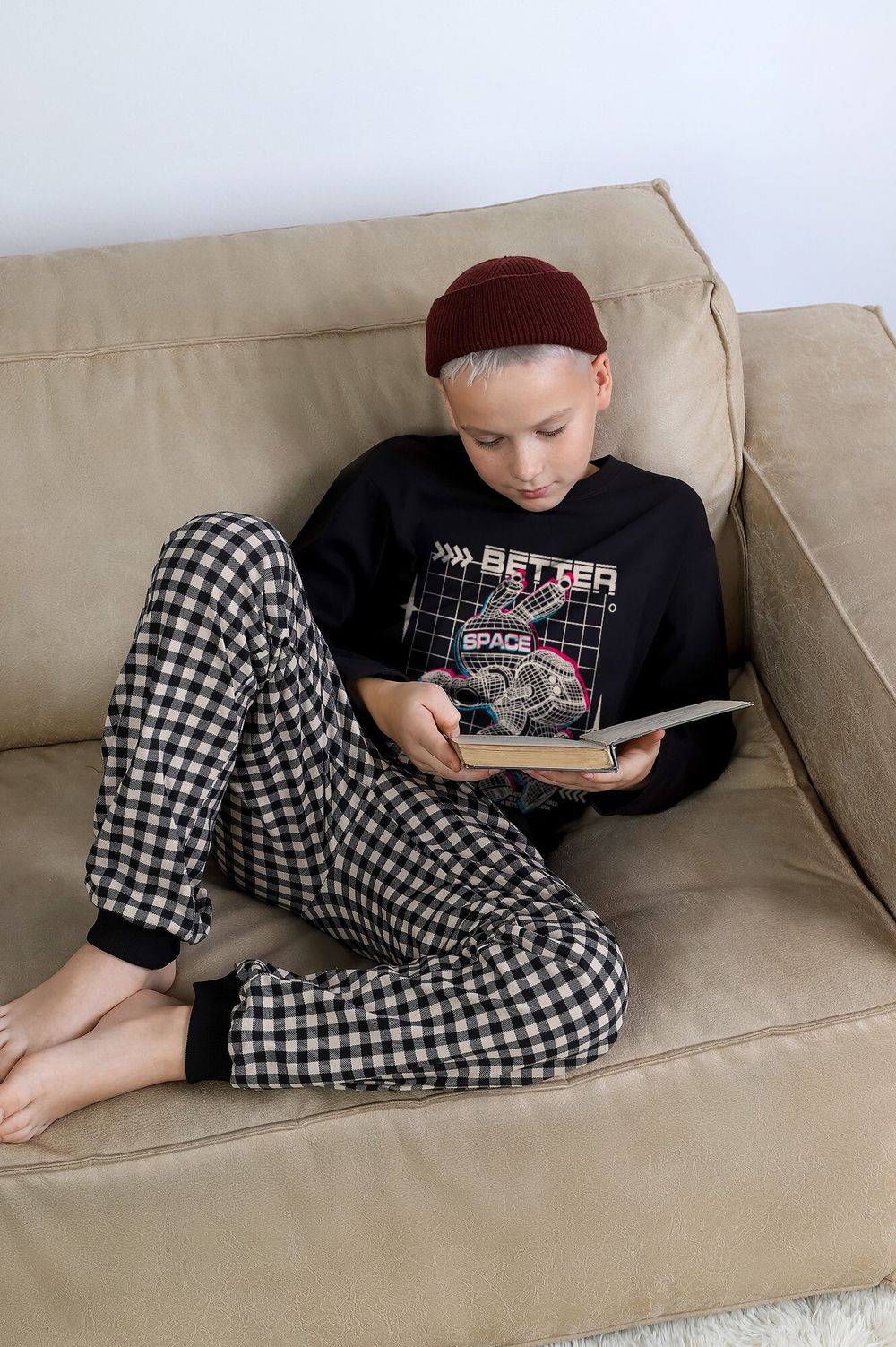 Пижама для мальчика Отдых-1 Виотекс ЧЁРНЫЙ