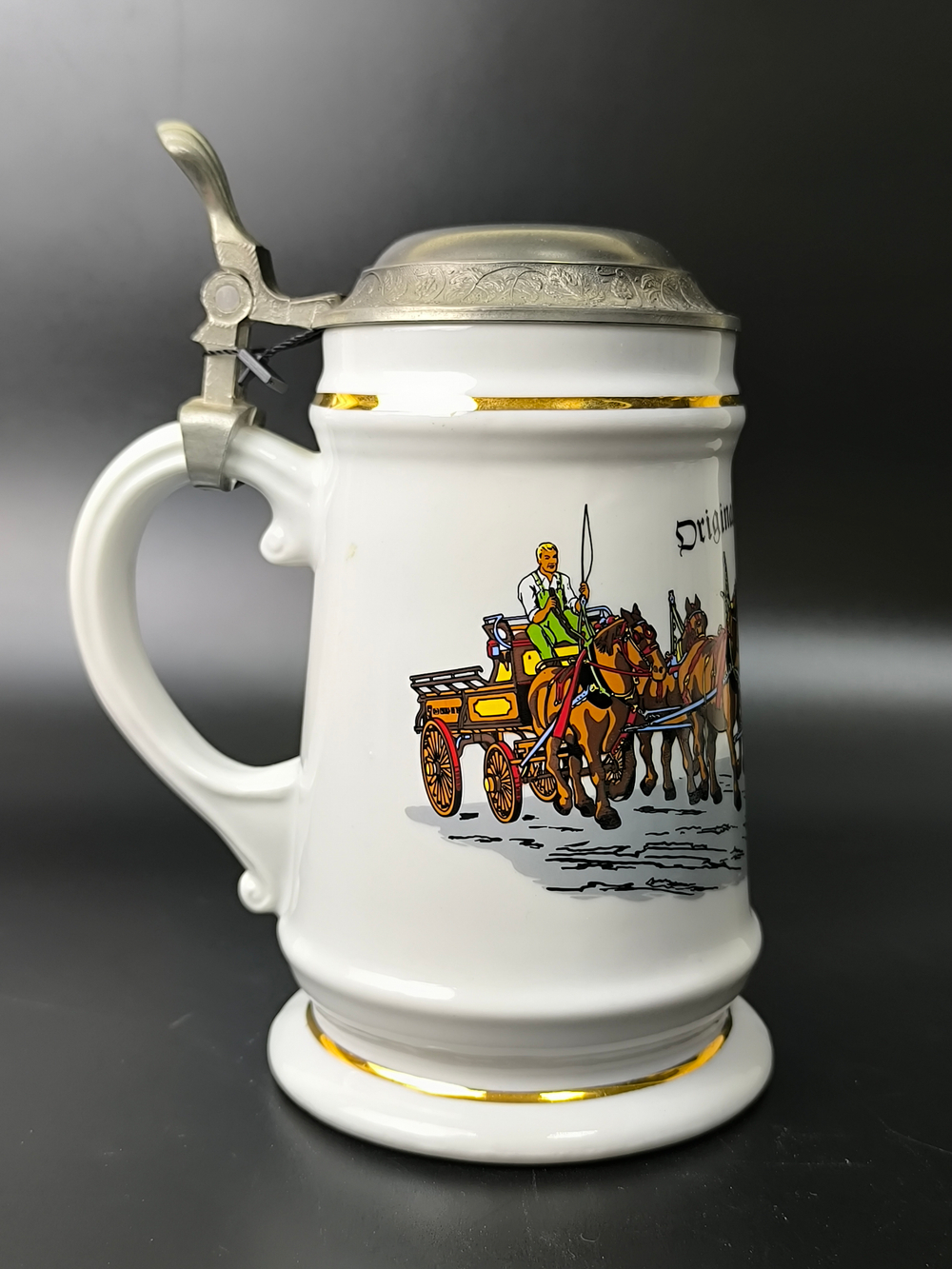 Кружка пивная "Лошади" Германия