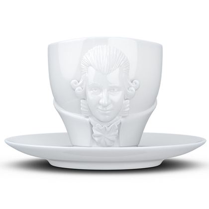 Чайная пара 260мл Talent Wolfgang Amadeus Mozart белая