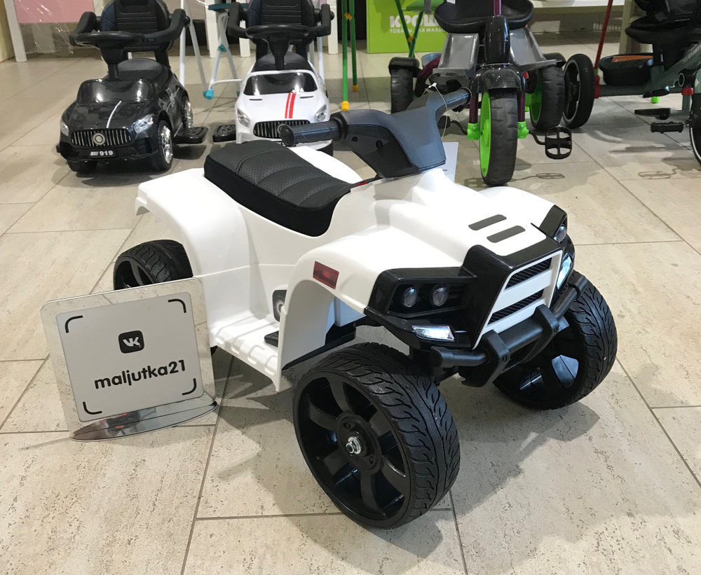 Электро-квадроцикл JC 912 белый