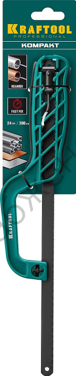 KRAFTOOL Kompakt 300 мм, Ножовка-ручка по металлу (15723)