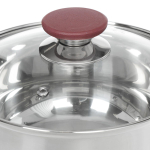 Кастрюля нерж, 5 л, с крыш, Катунь, Берта, КТ15-D-24, индукц