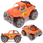 Пластмассовая игрушечная машина "Джип" ассортимент (38*25*22 см),