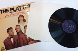Винтажная виниловая пластинка LP The Platters The Great Pretender (UK 1974)