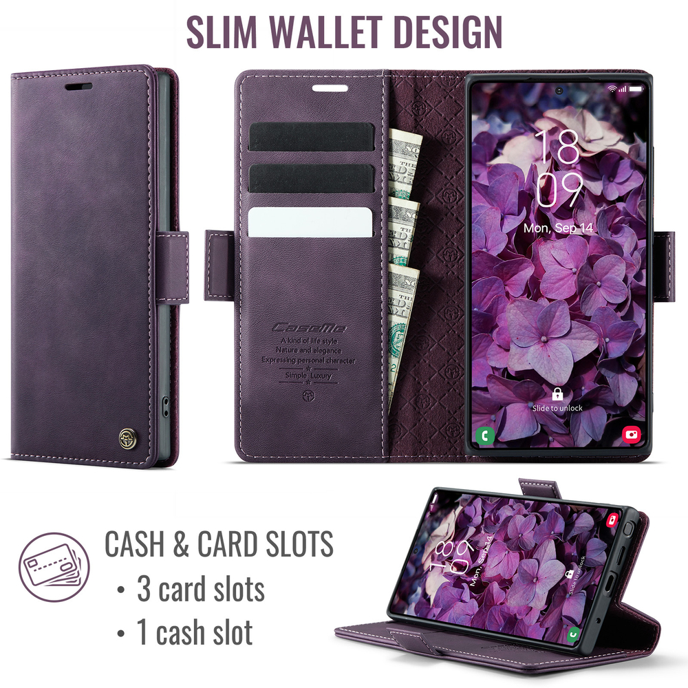 Чехол-книжка CaseMe RFiD Samsung Galaxy Note 10+