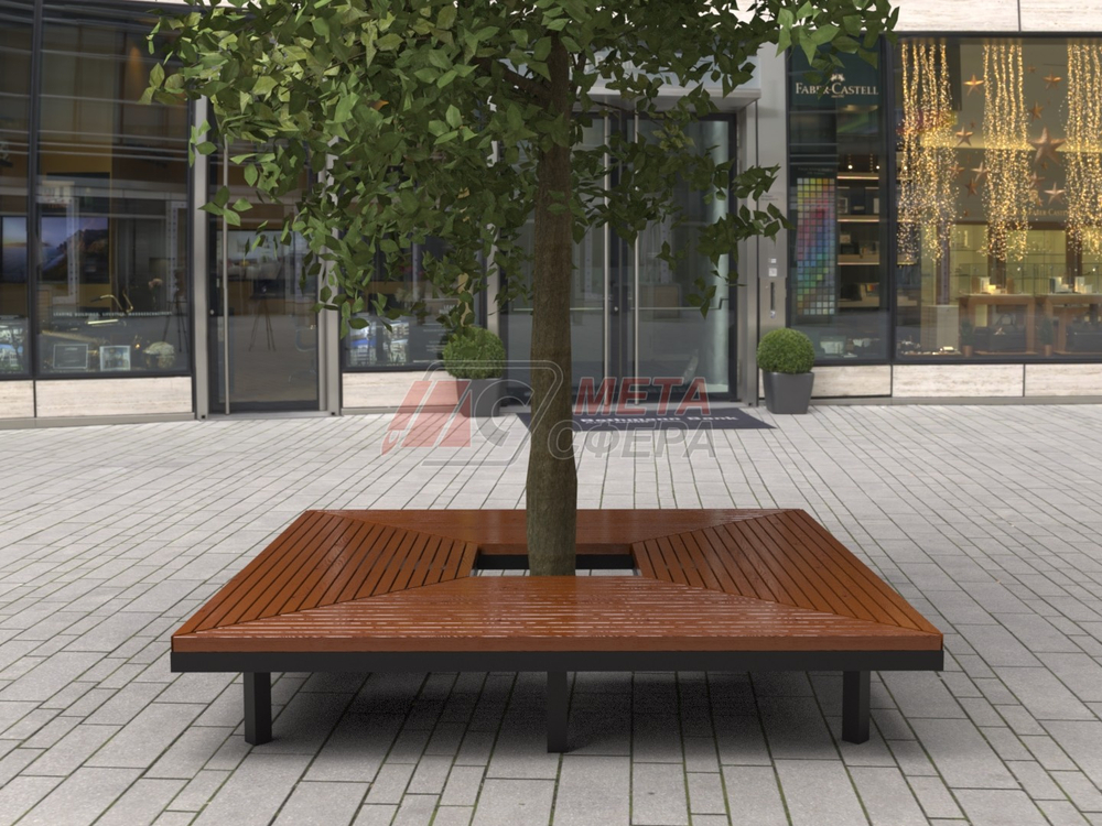 Скамья Tetra Tree