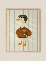 Постер 40х50 в детскую мальчика Ретро стиль