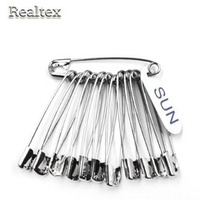 Булавки английские, №2, L 38 мм, SUN, 10х12 шт, пр-во Китай