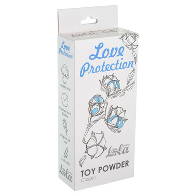 Пудра для игрушек Love Protection Classic 30 гр (Цвет: белый)