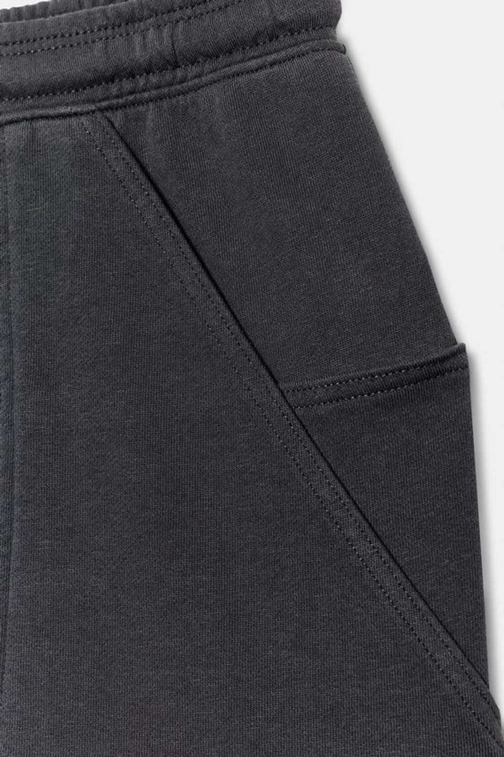 ZARA БРЮКИ-ДЖОГГЕРЫ С КАРМАНАМИ, СВИНЦОВЫЙ