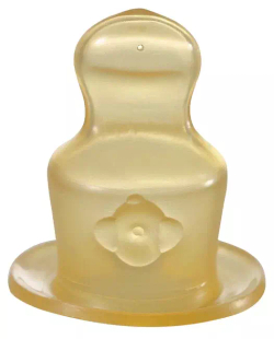 Соска латексная для бутылочки Nip 2 шт. размер 1 М, 0-6 месяцев