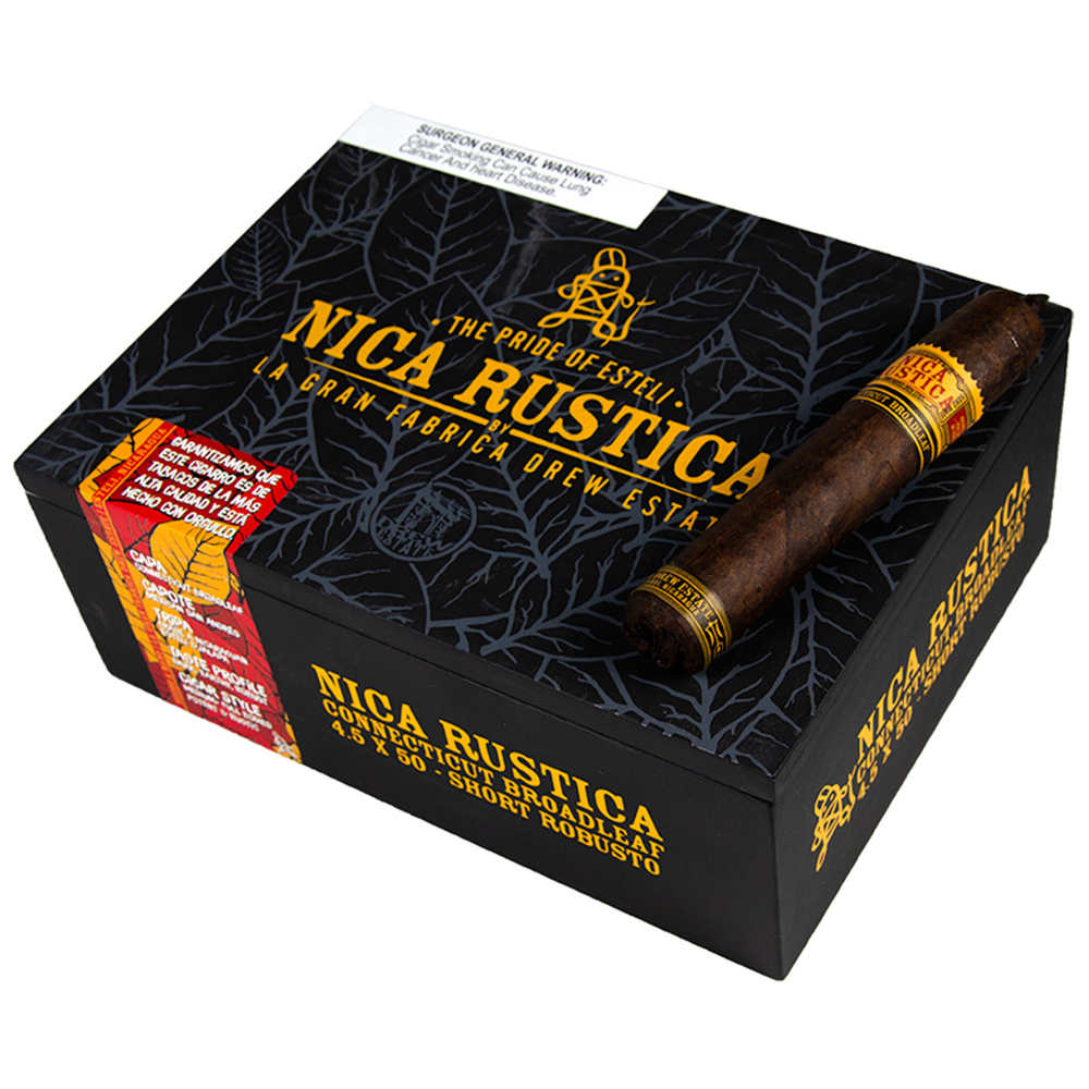Nica Rustica Broadleaf Short Robusto